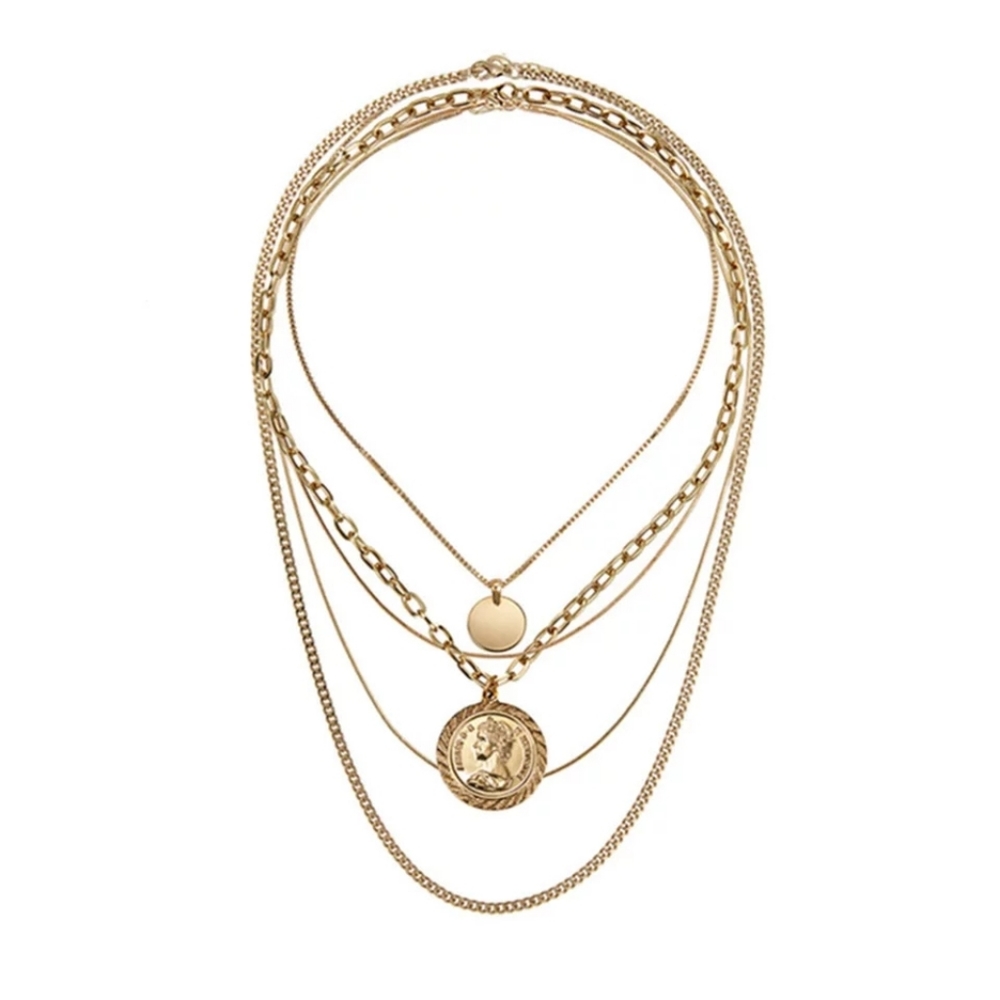 ๐โจ LAST ONE ๐ฑ Rebecca Layer Necklace - Picture 2 of 4